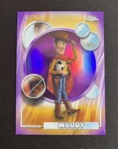 75シリ】Topps Chrome Disney ウッディ トイストーリー - メルカリ