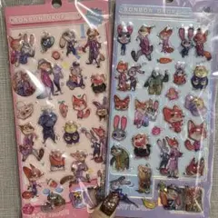 シール ズートピア ウォーターシール 2枚セット