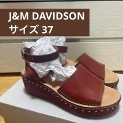 J&M DAVIDSON スタッズ サンダル ブラウンのサムネイル