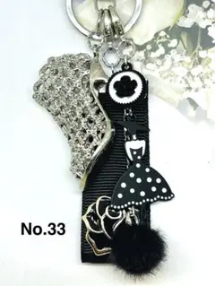 No.33 キーリング❤️ハンドメイド