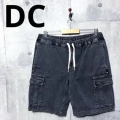 DC SHOECOUSA ディーシー デニムカーゴショーツ ブラック Lのサムネイル