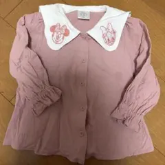 Disney 100周年記念 長袖シャツ 90cm ピンク