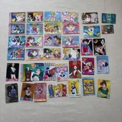 セーラームーンS トレーディングカード37枚セット　キラカードあり