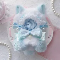 10cmぬい服 にじぱぺっと おすわりぬい服 裏地 フープ付き