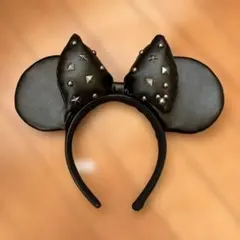 ディズニーミニースタッズ付きカチューシャ　ブラック