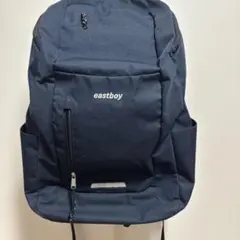 EASTBOY イーストボーイ バック 通学リュック ネイビー大容量　ポーチ付のサムネイル