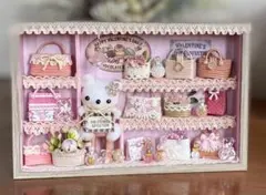 白クマさんの鞄屋さん　ミニチュア エコクラフト ハンドメイドのサムネイル