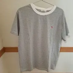 しまむら　ボーダーTシャツ　Lのサムネイル