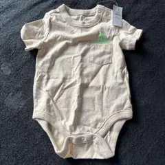 baby GAP ベージュロンパース 60cm
