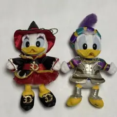 ドナルド デイジー ぬいぐるみバッジ