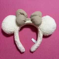 ディズニー カチューシャ モコモコ