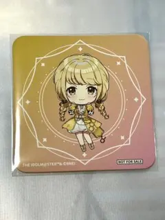 藤田ことね　特典コースター　スマイルベースカフェ　学園アイドルマスター
