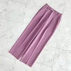 美品　アーバンリサーチ　DOORS ワイドパンツ　パープル　36