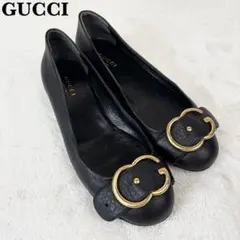 専用✨ グッチ パンプス マーモント ローヒール GG 21.5m 黒