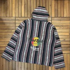 90s Hard Rock CAFE Tijuana ニット メキシカンパーカー