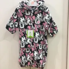 新品 ディズニー Disney ミニーマウス フード付 長袖 コンビドレス