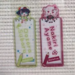 ⑪ ホロライブ ブックマーク 大空スバル 百鬼あやめ