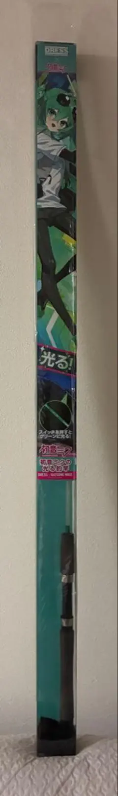 DRESS×HATSUNE MIKU 初音ミクの光る釣竿　釣り竿　ロッドのサムネイル
