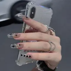 おまけありNo.089ネイルチップ ネイルアート　ネイルパーツ　量産型