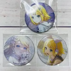 鏡音リン ホログラム 缶バッジ ホロ缶 プロセカ 7A 特典 カラパレ 鏡音リンホログラム缶バッジ7Aプロセカ特典グリッター缶バッジホロ缶