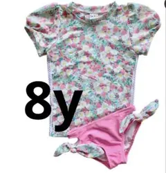 美品中古　ハワイ　kimi&li キミアンドリー　水着　8y 130 セパレート