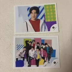 目黒蓮 SnowManジャニショ 2枚セット