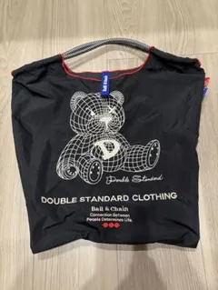 正規品 ダブルスタンダード ボールアンドチェーン エコバッグ Mサイズ ブラック