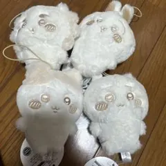 ちいかわ ぬいぱれっと ミルクいろ マスコット 4種セット