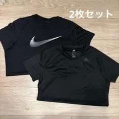 Nike /adidas トレーニングTシャツ M 2枚セット