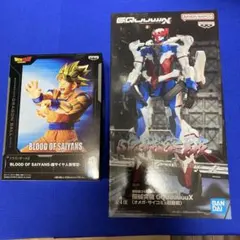 セール➊ドラゴンボールZ 超サイヤ人 孫悟空　❷ガンダム フィギュア ２点セット