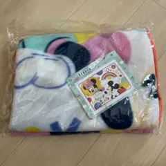 新品　ミッキー＆ミニー フリース ブランケット