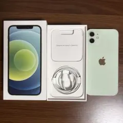 Apple iPhone 12 256GB SIMフリー グリーン ケーブル付き
