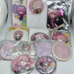 ㊷巡音ルカ 缶バッジ 12点セット 39Culture マジミラ プロップス