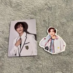 【匿名配送】なにわ男子　高橋恭平　HARDWORK特典　トレカ＆ステッカー