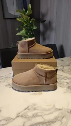 2025年最新】UGG ムートンブーツ 厚底 25の人気アイテム - メルカリ
