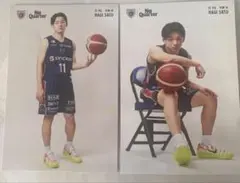 横浜ビー・コルセアーズ 新井楽人 佐藤凪 クリアファイル 2枚 - メルカリ