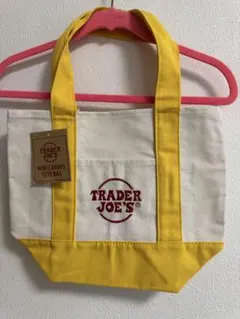 Trader Joe's イエローミニキャンバストートバッグのサムネイル