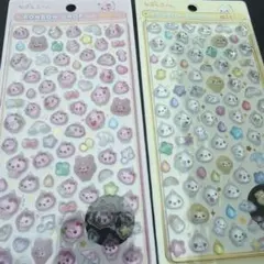 正規品ボンボンドロップシールミニしずくちゃん2種