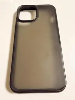 iphone 13 mini TORRAS 透明ブラックソフトケース