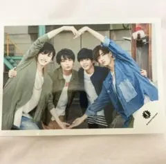 道枝駿佑 大西流星 高橋恭平 長尾謙杜 なにわ男子　公式写真