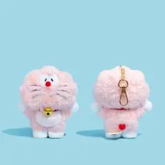 ドラえもん ぬいぐるみキーチェーン桜とおにぎり2点セット 100%ドラえもん＆フレンズ展 ドラえもんキーチェーン 桜ドラえもん