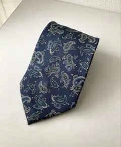 Aquascutum アクアスキュータム ネクタイ シルク100% ペイズリー