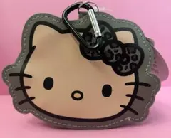 【新品タグ付】ハローキティ コインケース小物入れキーホルダーレオパード サンリオ