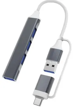 USB usb type-c ハブ ウルトラスリム 4ポートハブ 高速データ転送