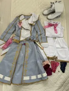 【なりさわ】ウマ娘　サトノダイヤモンド　コスプレ　勝負服&靴セット なりさわ様専用】ウマ娘 サトノダイヤモンド コスプレ 勝負服&靴セット