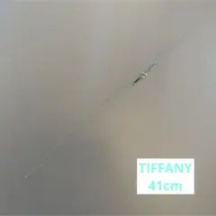 新品・未使用 ティファニー ネックレス チェーン シルバー Ag925 41cm