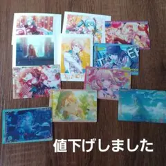 プロセカ ぱしゃこれ、 ウエハースカード