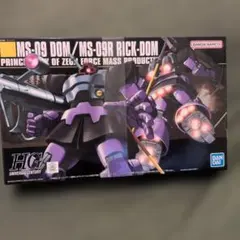 バンダイHGUC 1／144 No.059 MS-09 ドム ／ MS-09R…のサムネイル
