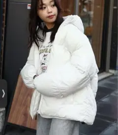 ZIPFIVE 防風 中綿 ファイバーダウン ジャケット アウター フーディー