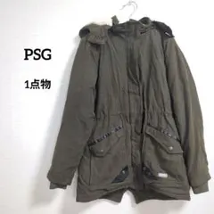 海外古着 1点物 PSG モッズコート カーキ G1438-2 フリース